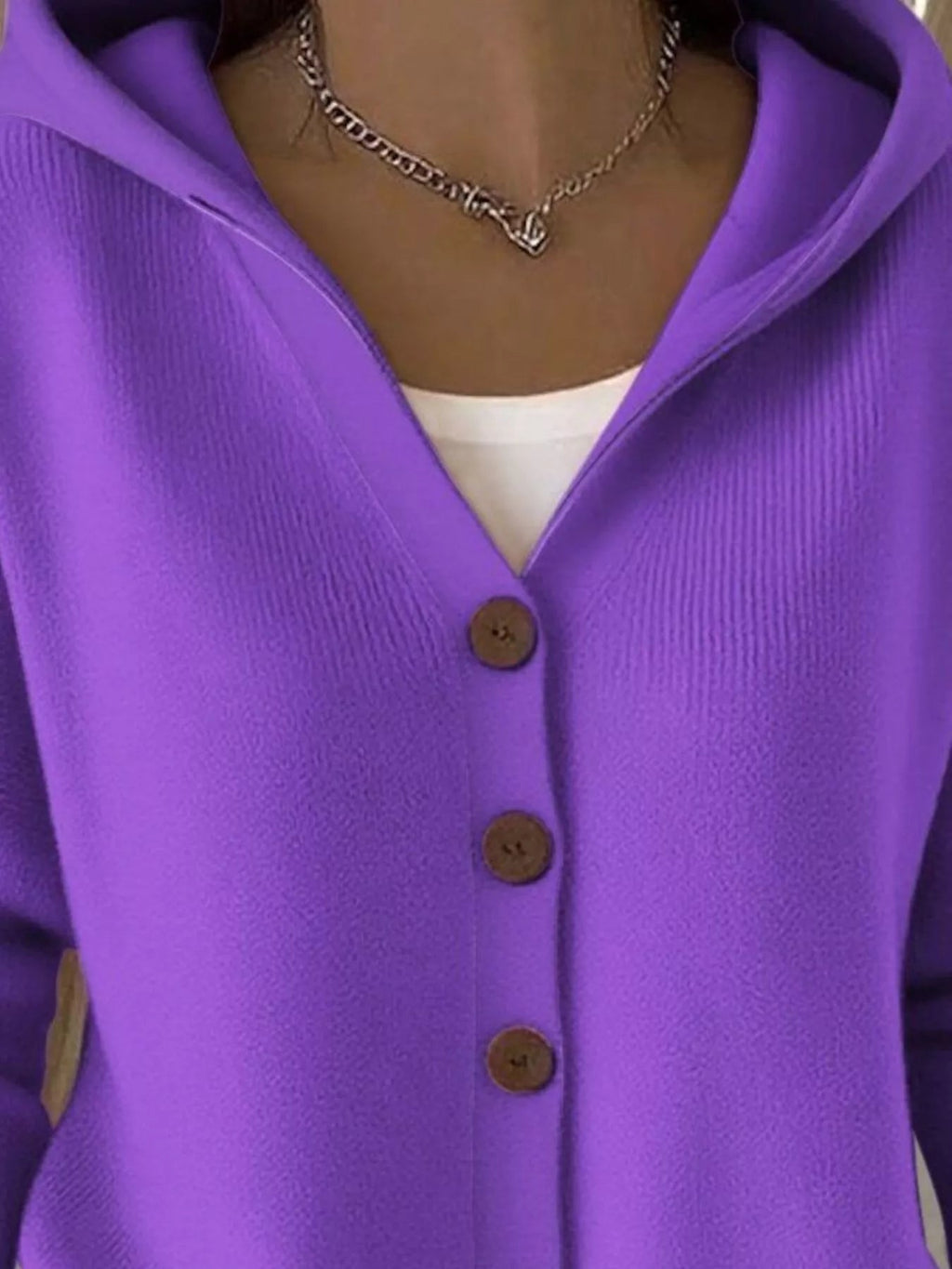 Felicia | Trend Kapüşonlu Hırka